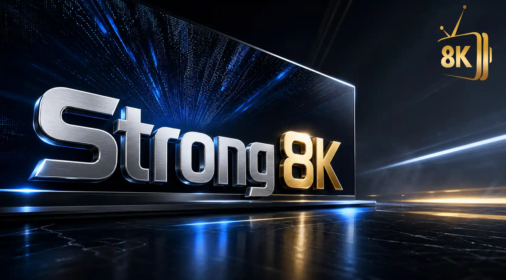 Strong 8K IPTV preview on modern screens